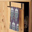 Search for skull tea towels Witch