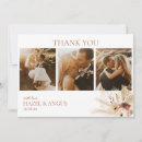 Recherche de floral wedding thank you cards Terre cuite