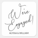 Recherche de future mariée autocollants Fête de fiançailles