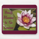 Recherche de nénuphars roses tapis souris Floral