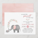 Search for floral elephant baby shower invitations Mother to be