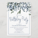 Recherche de blue watercolor invitations Floral
