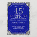 Search for 45th wedding anniversary invitations Glitter