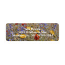 Search for springtime return address labels Watercolor