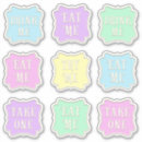 Search for candy jar stickers Girly