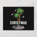 Search for florida christmas postcards Santa