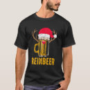 Search for reindeer drinking tshirts Santa