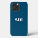 Search for blue teal iphone cases Initials