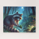 Search for raccoon puzzles Forest