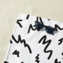 Search for fun beach towels Black and white