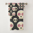Search for goth bath towels Skull