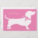 Search for dachshund personal stationery Pet