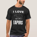 Search for tapir tshirts Lover
