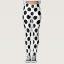 Search for black and white polka dot leggings Trendy