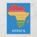 Recherche de motif ethnique cartes postales Géométrique