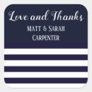 Search for navy white wedding stickers Bride and groom