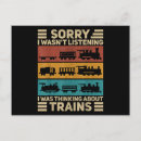 Search for conductor postcards Train