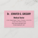 Recherche de médical cartes visite Professionnel