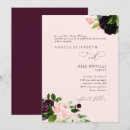 Search for wine wedding invitations Blush