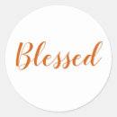 Search for blessing stickers Typography