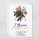 Search for gothic black rose invitations Black and gold