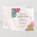 Search for terrarium invitations Gold