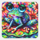 Search for frog painting stickers Cute
