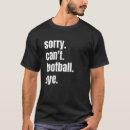 Recherche de sorry tshirts Can't