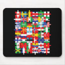 Recherche de fanion tapis souris Pays