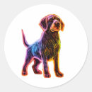 Search for german wirehaired pointer stickers Dogs