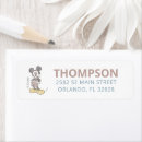 Search for mickey mouse return address labels First birthday