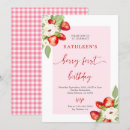 Search for pink gingham invitations Baby girl