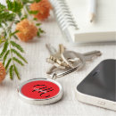 Search for text round keychains Typography
