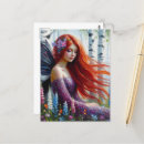 Search for red haired postcards Beautiful