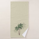 Search for palm tree bath towels Elegant