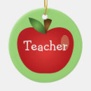 Search for green apple ornaments Red