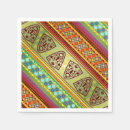 Recherche de motif africain serviettes Rouge