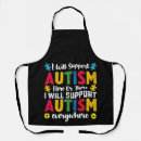 Search for autism supporter aprons Acceptance