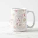 Search for pretty floral monogram mugs Elegant