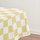 Search for gold white tablecloths Pattern