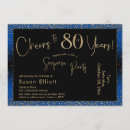 Search for cheers to 80 years birthday invitations Party