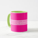 Search for hot pink mugs Simple