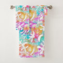 Search for tropical bath towels Vibrant