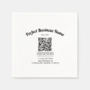 Search for qr code napkins Elegant