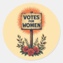 Search for votes for women stickers Equality