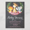 Recherche de animaux safari invitations Mignon