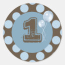 Search for blue cupcake stickers Boy