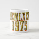 Search for big 50 mugs Typography
