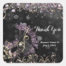 Search for purple and black party stickers Sparkle
