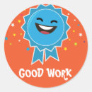 Recherche de travail scolaire autocollants Récompense